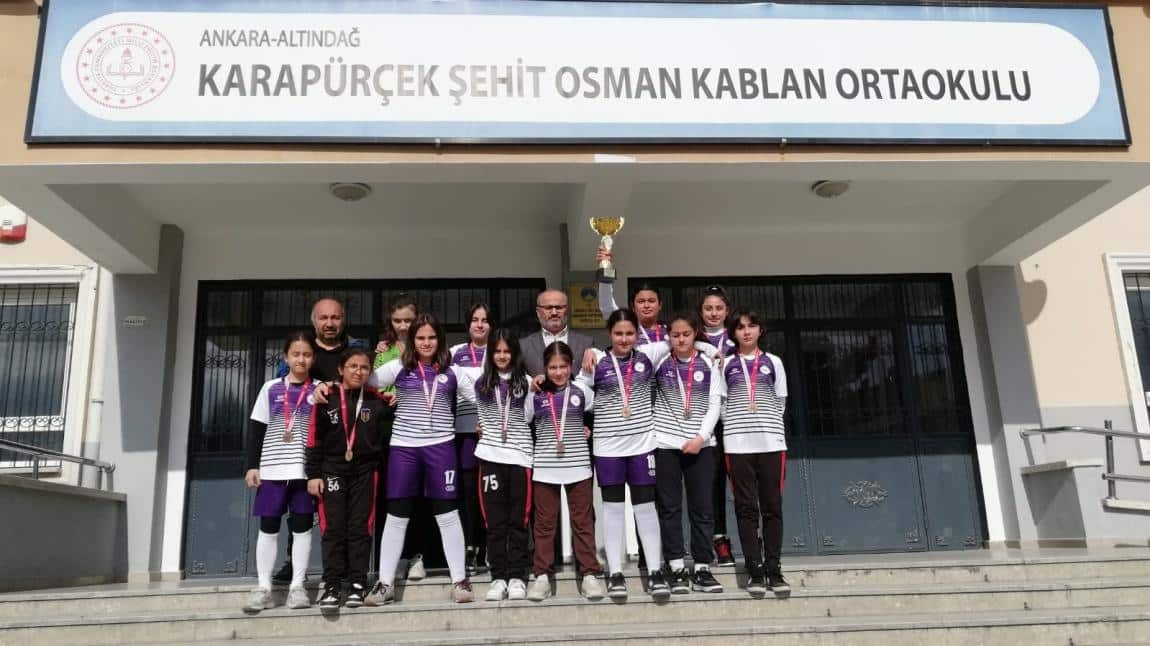 Küçük Kızlar Futbol Turnuvası Ankara Şampiyonu